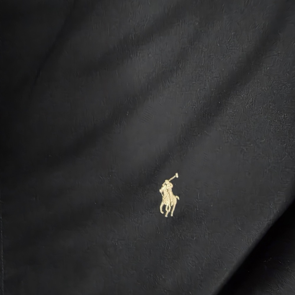 Polo Ralph Lauren Mens Black Bi-Swing Windbreaker Jacket 2XLT Tall Harrington - Picture 5 of 8